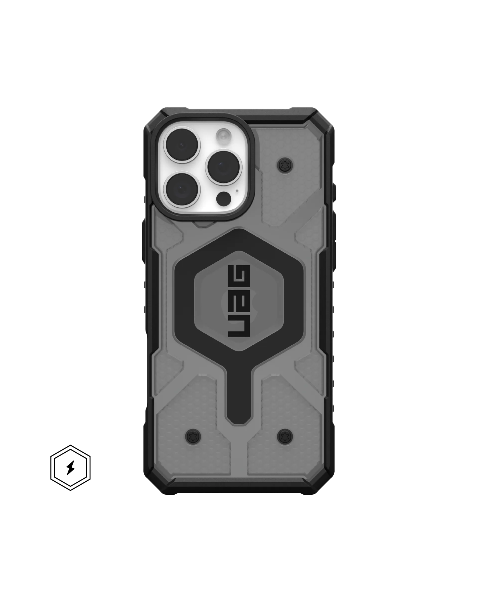 غطاء حماية شفاف من شركة UAG Pathfinder لهاتف Apple iPhone 16 Pro غطاء حماية شفاف من شركة UAG Pathfinder لهاتف Apple iPhone 16 Pro